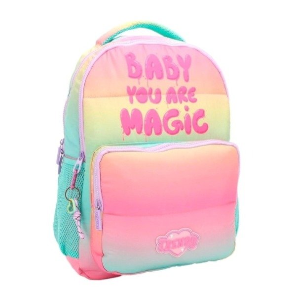 Producto - Mochila Trendy rosa letras