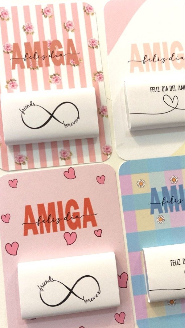 Producto - Chocolate con packaging dia de la amistad