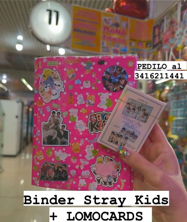Producto - BINDER + LOMOCARDS STRAY KIDS