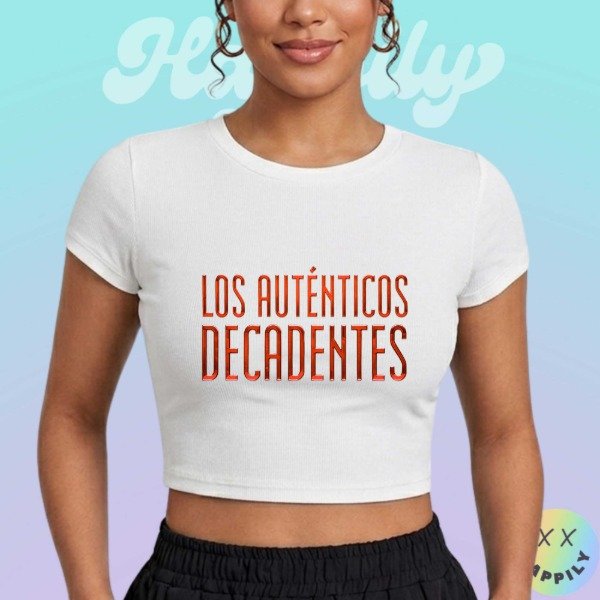 Baby Tee Los Autenticos Decadentes #5