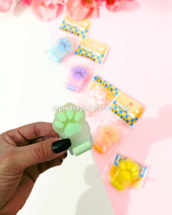 Producto - Goma de borrar huellita