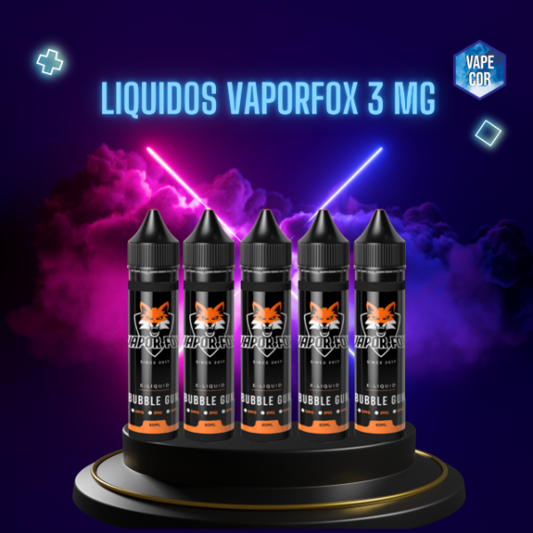 Producto - Vaporfox 3mg 60ml
