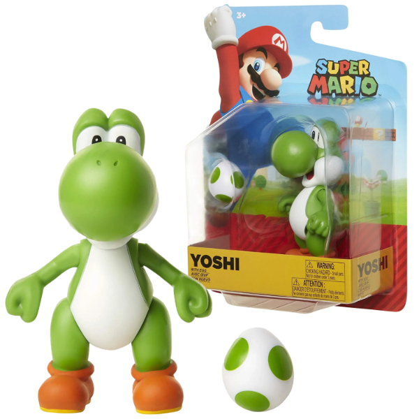 Producto - Super Mario World of Nintendo Mini Figura Con Accesorio Yoshi