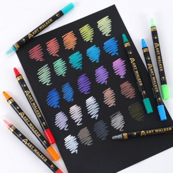 Producto - Marcadores Acrílicos Doble Punta. 36 Colores - 3