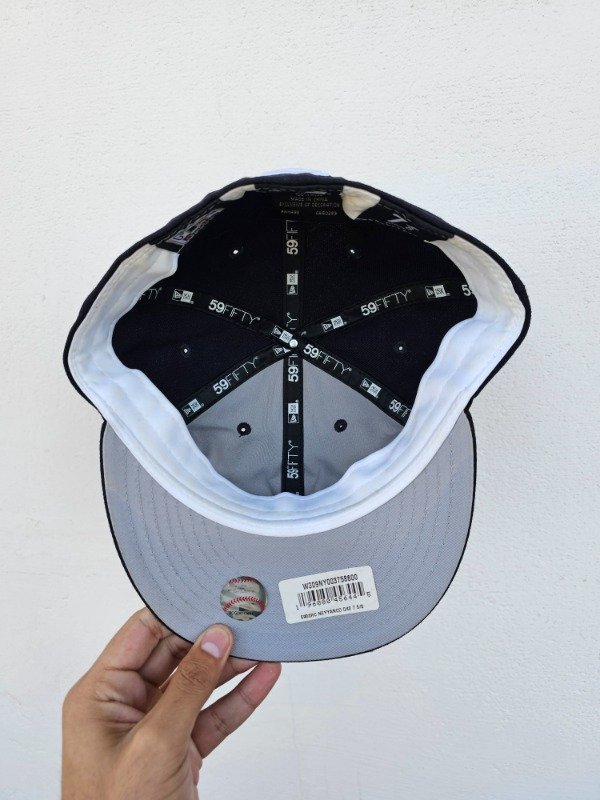 New York Yankees high crown 50 años New Era 7 5/8 — imagen 5