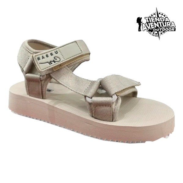 Producto - Sandalia URBAN COW Tanger (Marfil)