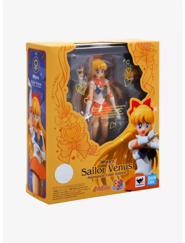 Producto - Figura Original S.H.Figuarts Sailor Venus - Sailor Moon - Bandai