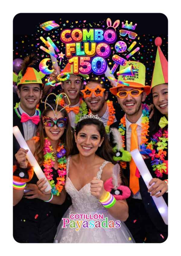 Producto - Combo Fluo 150 Inivitados