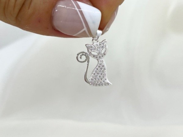 Producto - Dije con cubic GATITO