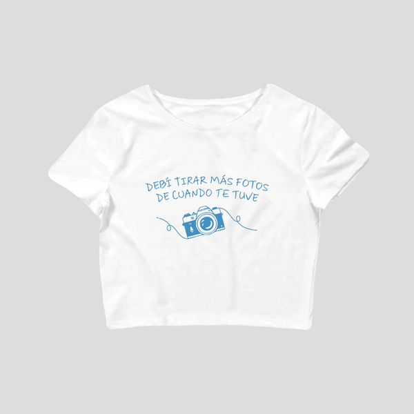 Producto - Baby tee - Cámara