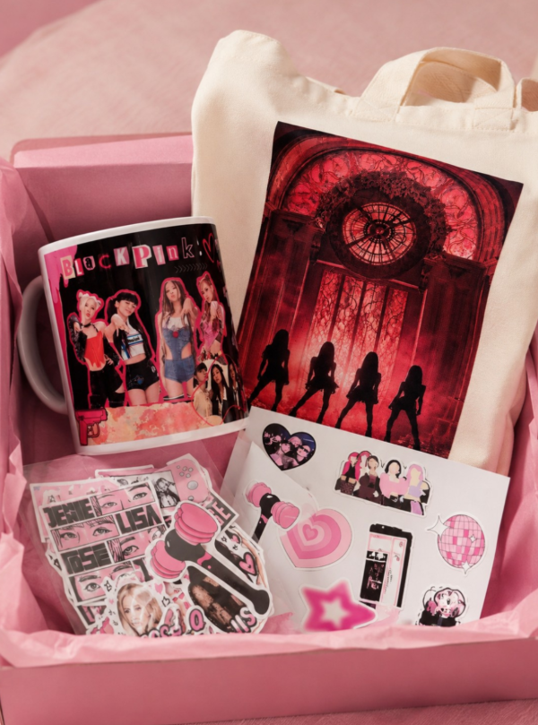 Producto - Kit Blackpink - Taza, Tote bag y Stickers