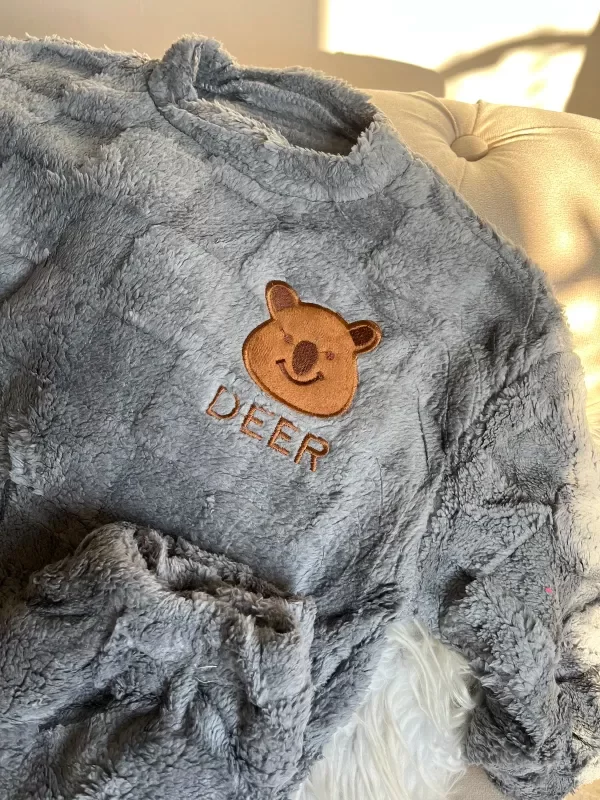 Producto - Pijama Corderito Bear Gris