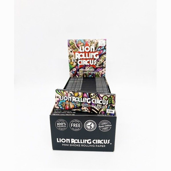 Producto - Papelillos Lion Rolling Circus mini smoking 70mm