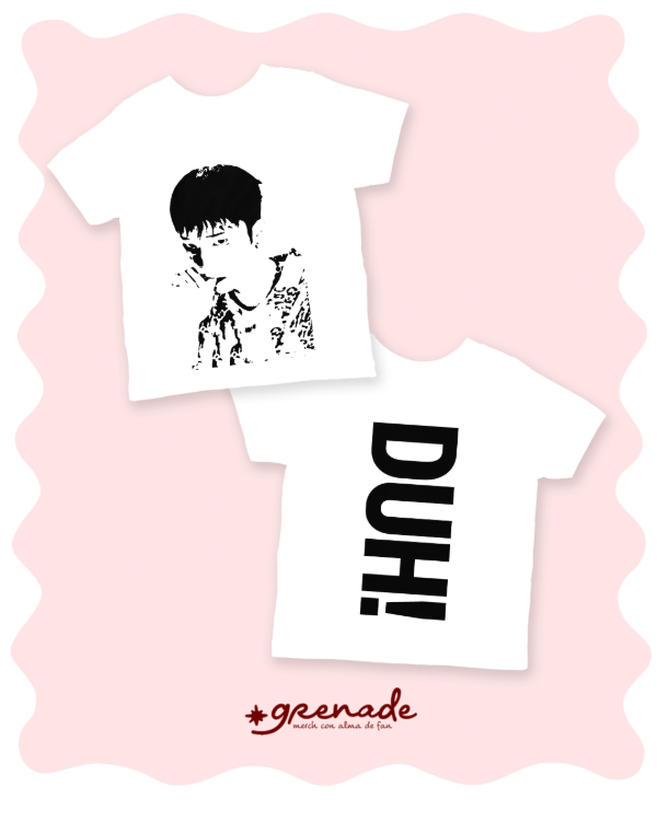 Baby tee "DUH! Jiung"