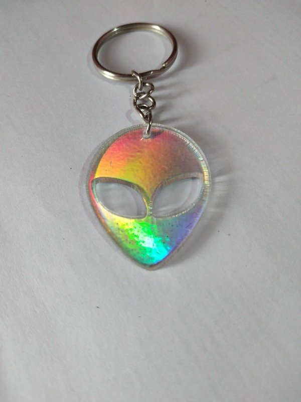 Producto - Llavero Alien Holográfico