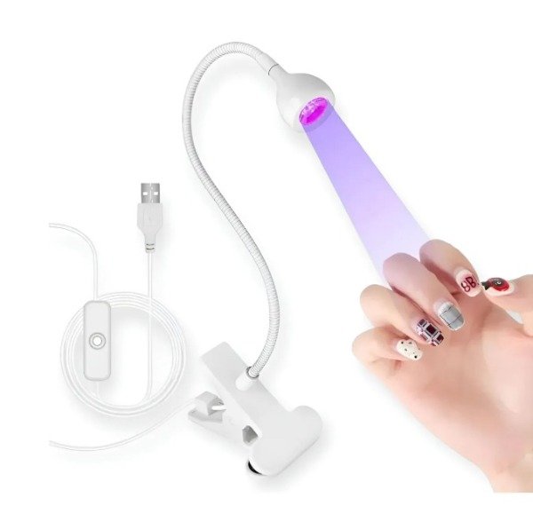 Producto - Lámpara De Esmalte Led De Gel Con Secado Uv Con Clip