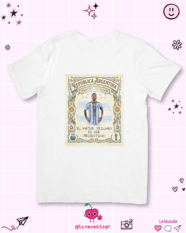Producto - Remera el mayor triunfo es ser Argentino