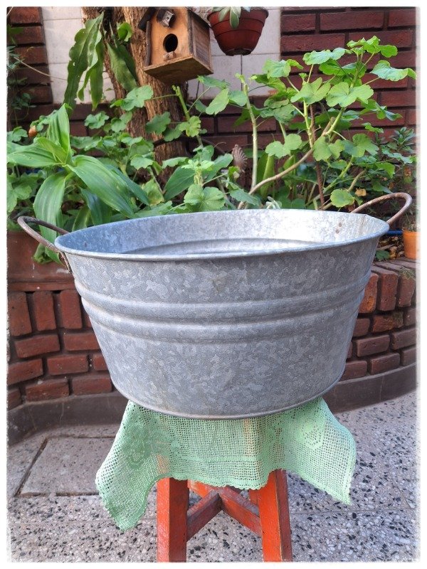 Producto - Tacho de Zinc grande