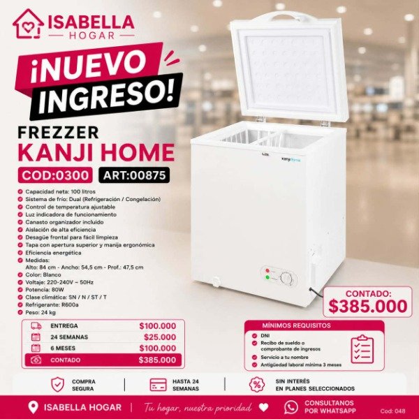 Producto - FREZZE KANJI HOME 100LT - ART:00875