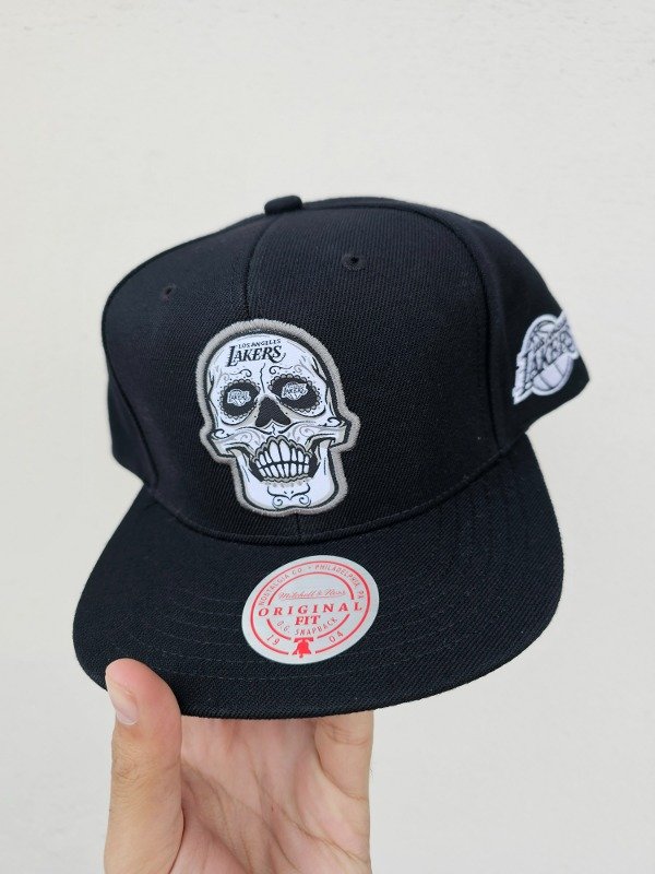 Los angeles lakers día de muertos edition Mitchell and Ness snapback