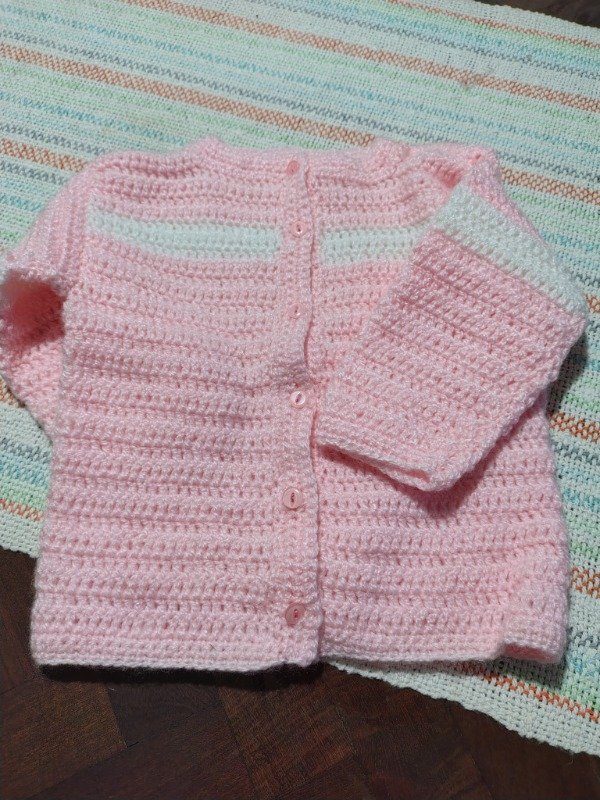 Producto - Saquito bebe lana 3 a 6 meses.