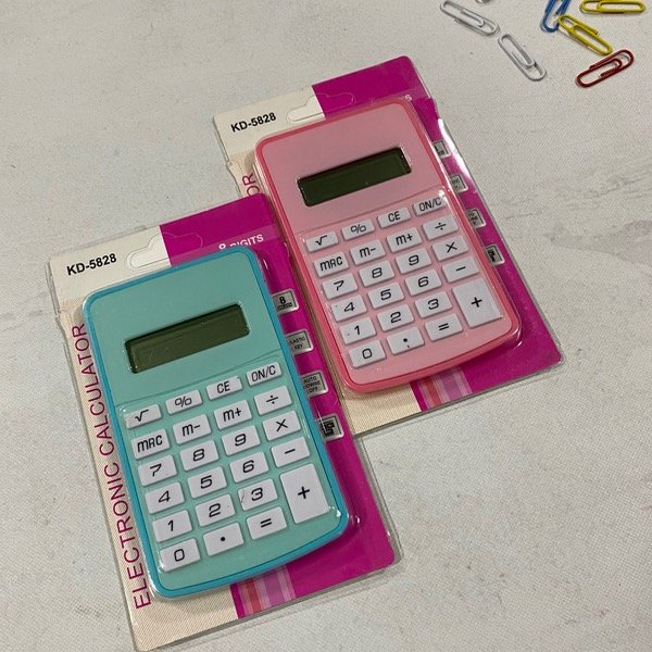 Producto - Mini calculadora como pastel 7x12cm.