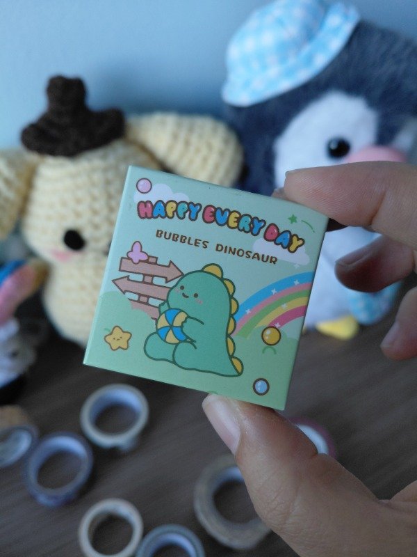 Producto - Cajita de stickers x 50 - Temática Happy dino #006