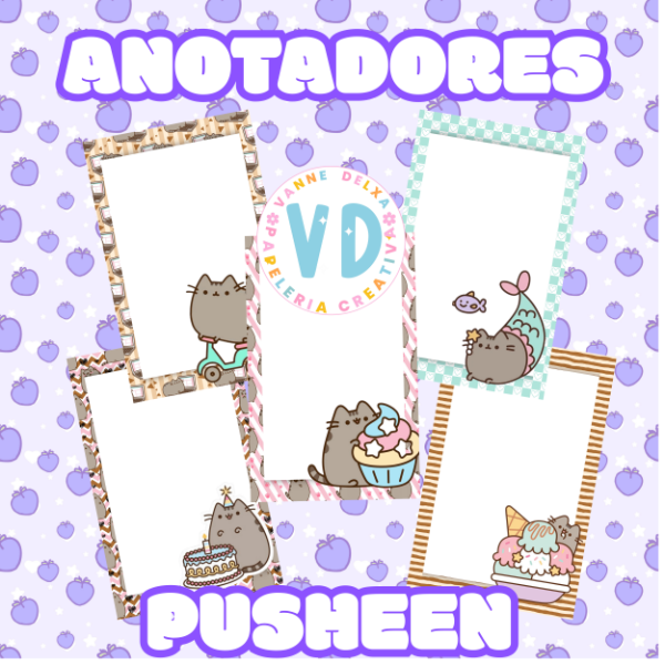 Producto - ANOTADORES PUSHEEN CAT