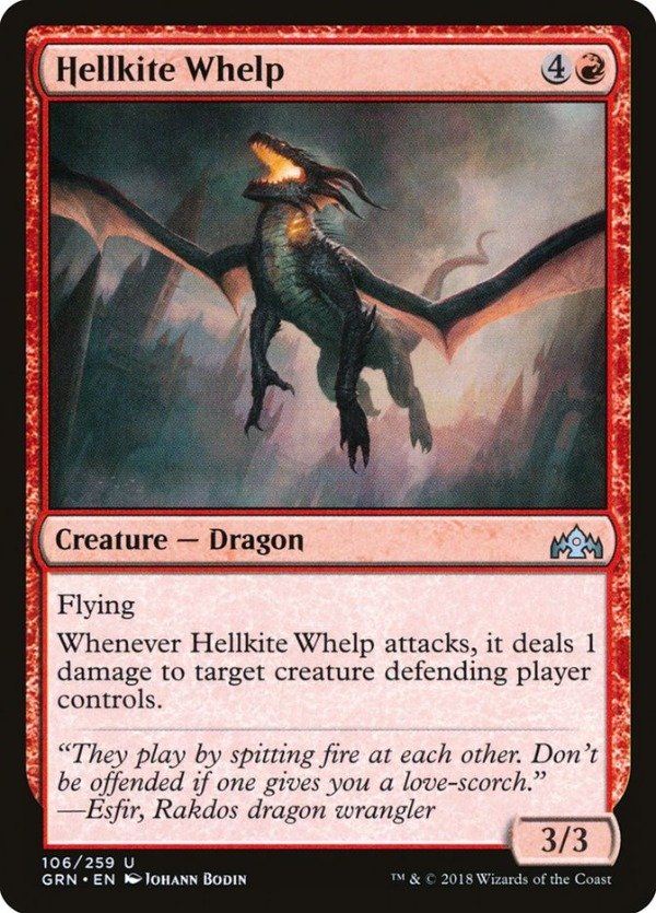 Producto - Hellkite Whelp  Guilds of Ravnica