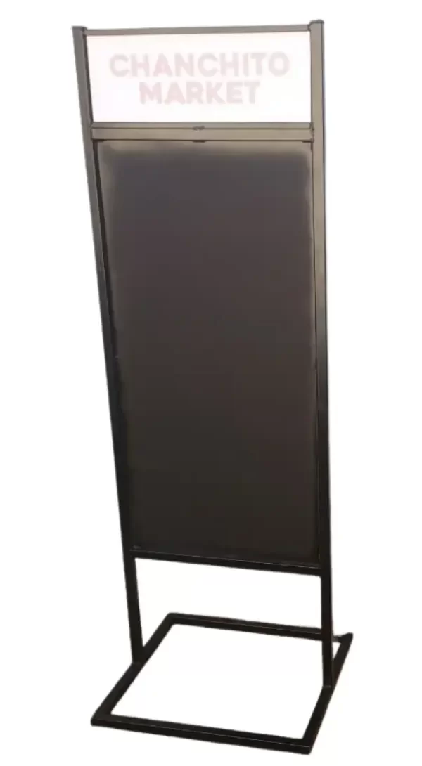 Producto - Cartel de Pie Pesado XL 165x60cm Con Diseño Personalizado