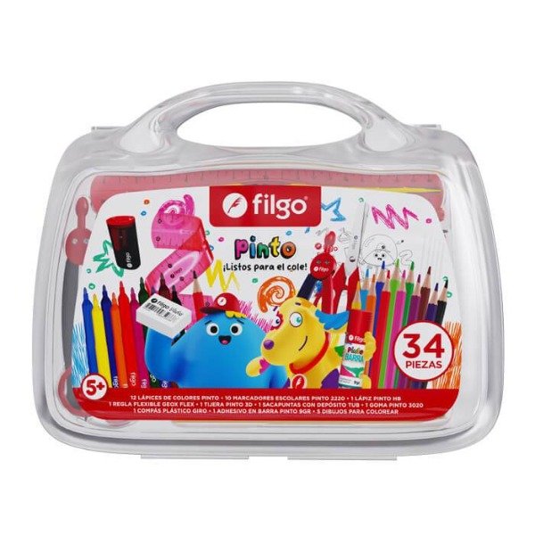Producto - Valija Pinto Filgo 34 Piezas