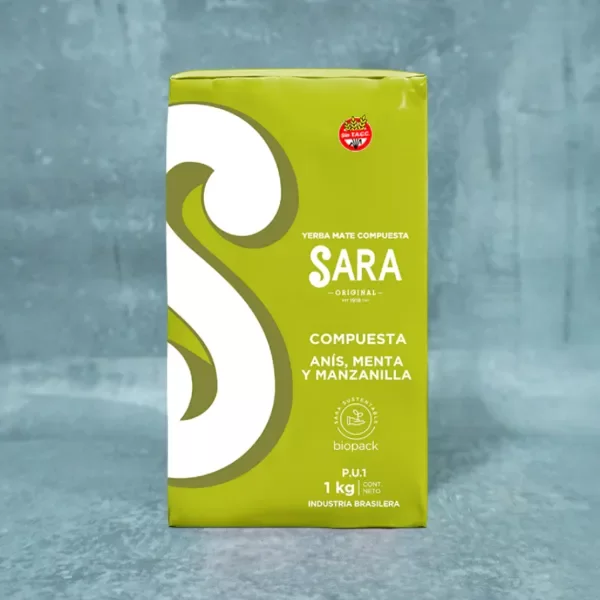 Producto - YERBA SARA ANIS MENTA Y MANZANILLA 500 GR