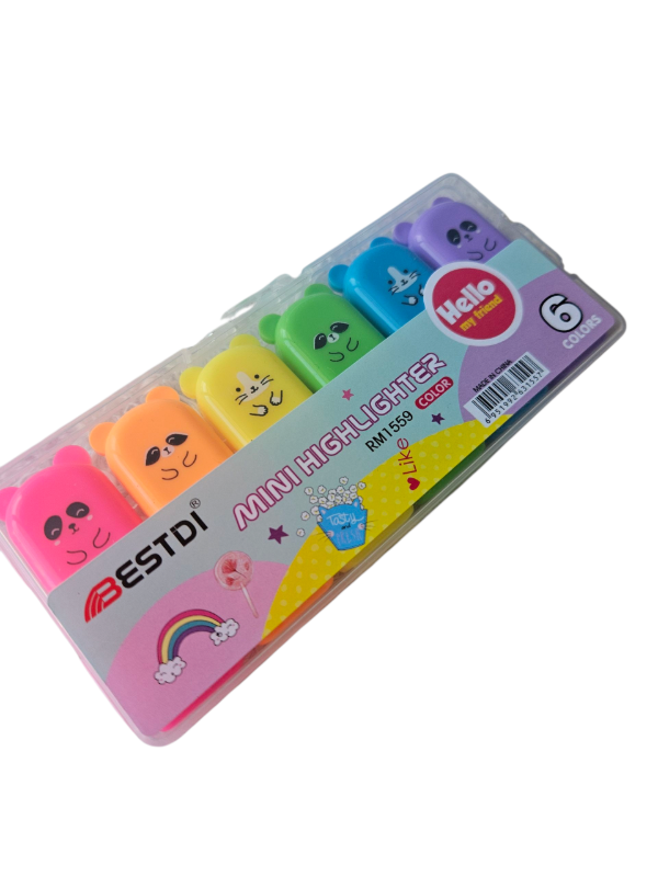 Producto - Resaltadores Hello x 6