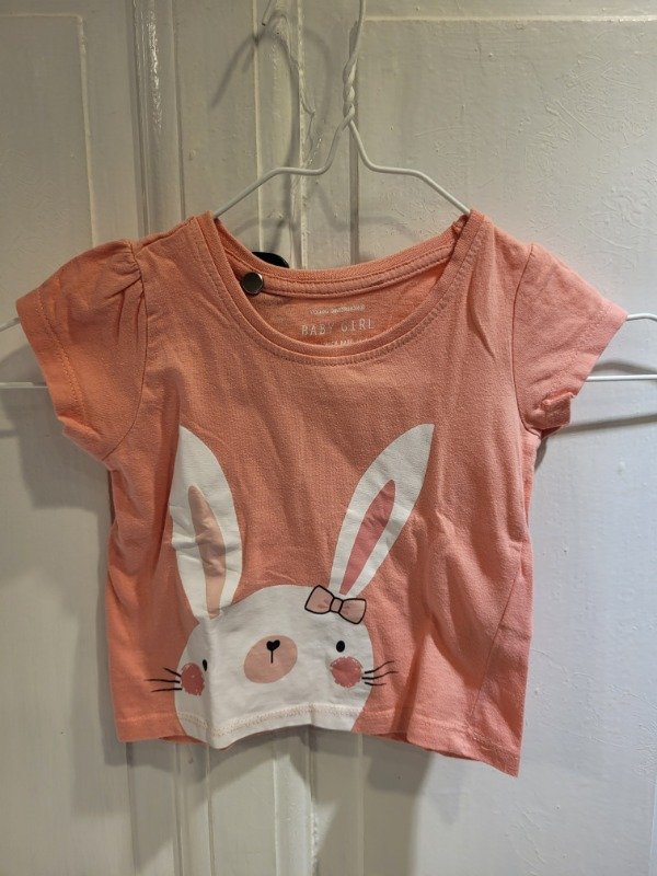 Producto - Remera YOUNG DIMENSION rosa logo conejo Talle 9/12 meses - PRECIO: 9X