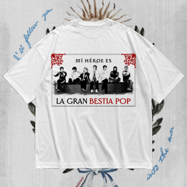 Producto - REMERA OVERSIZE LA BESTIA POP X BTS - OT7 - 1