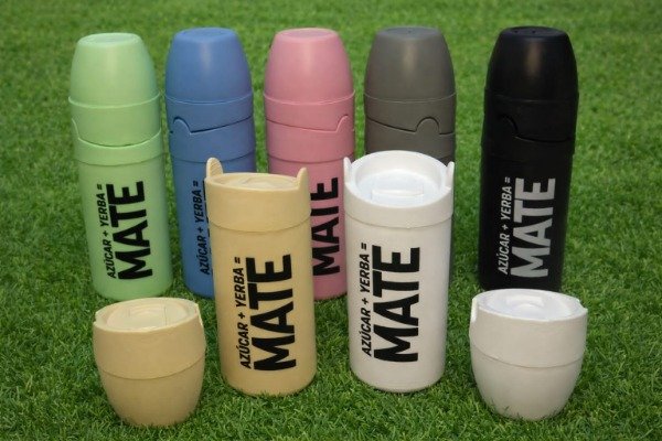 Producto - Set matero plástico encastrable DUO BAMBU...