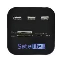 Producto - Satellite A-HUB07 Lector de Memoria - Negro