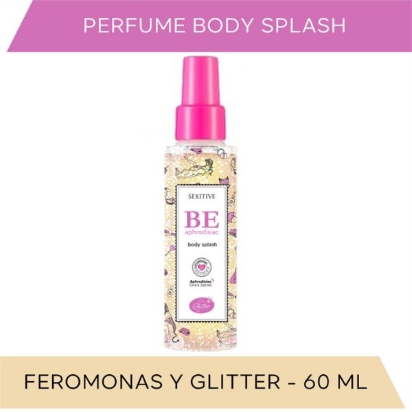 Producto - Body Splash - Con Feromonas y glitter 60ml