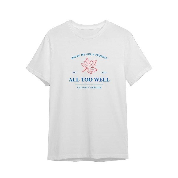 Remera All too well Taylor's version