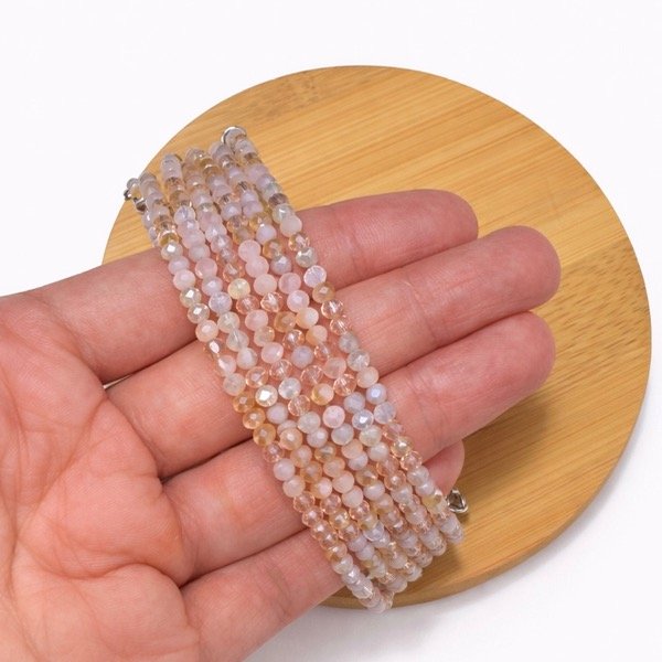 Producto - Pulsera Cristal Mix Rosas