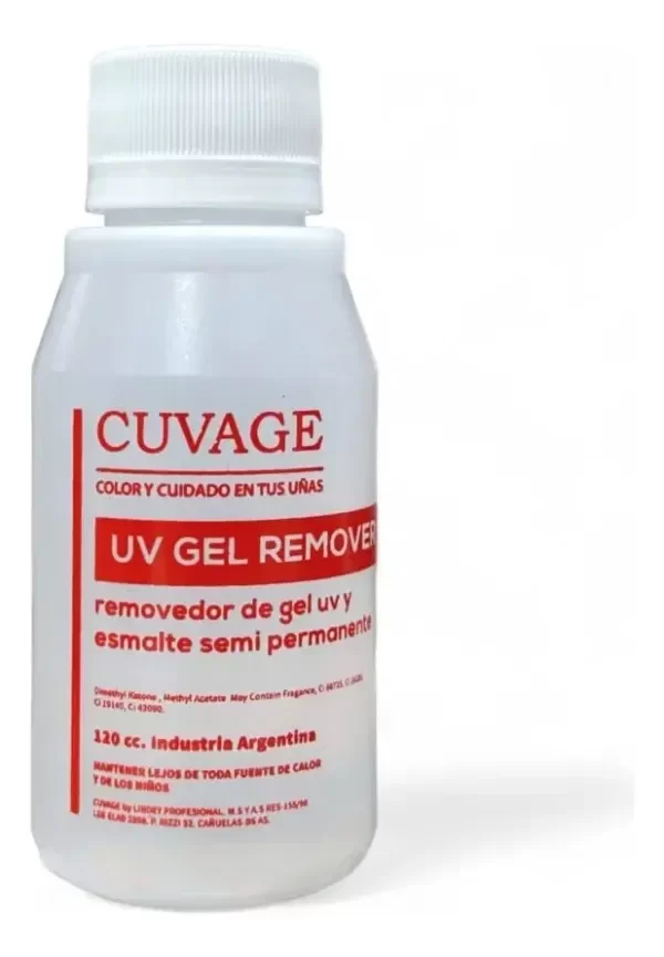 Producto - UV Gel Remover x 120 cc -CUVAGE