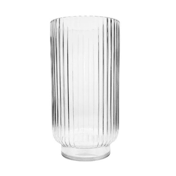 Producto - FLORERO - MAXI DIFUSOR RECTO RAYADO 28CM -E291-