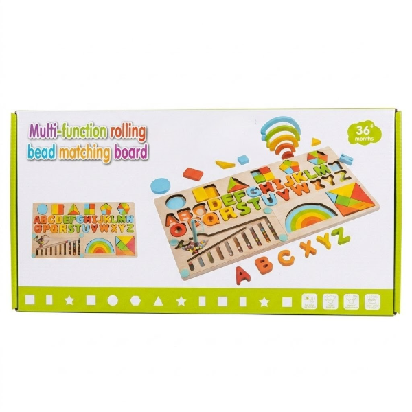 Producto - TABLA MADERA JUEGO IMANTADO 5EN1