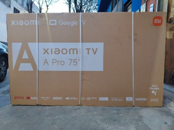Producto - SMART TV XIAOMI 75 QLED A PRO GOOGLE TV 2026
