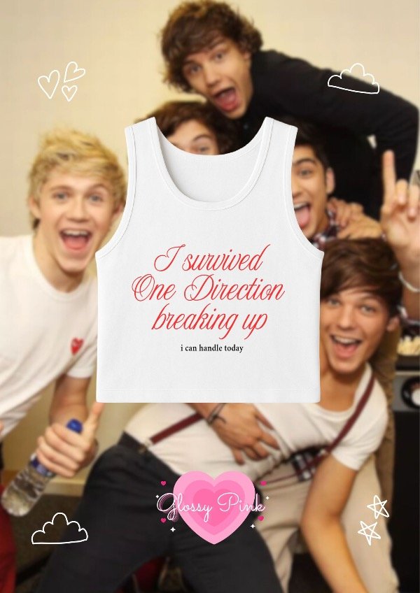 Producto - Tank Top I Survived One Direction Breaking Up - DTF