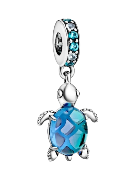 Producto - Charm tortuga turquesa