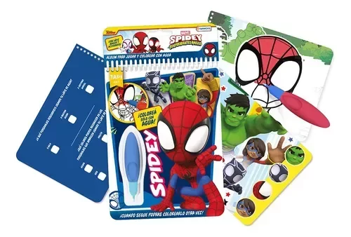 Producto - Libro Agua Wow spidey