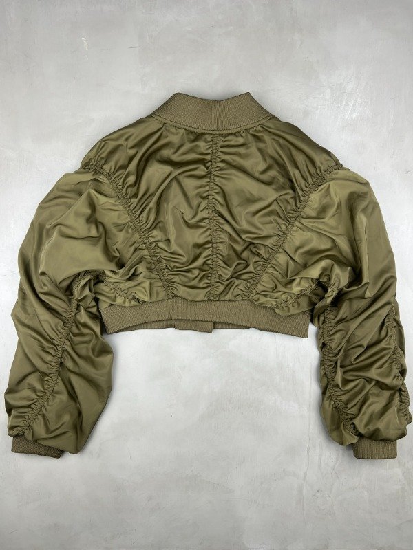 Producto - Satin Cargo Bomber Jacket - 7