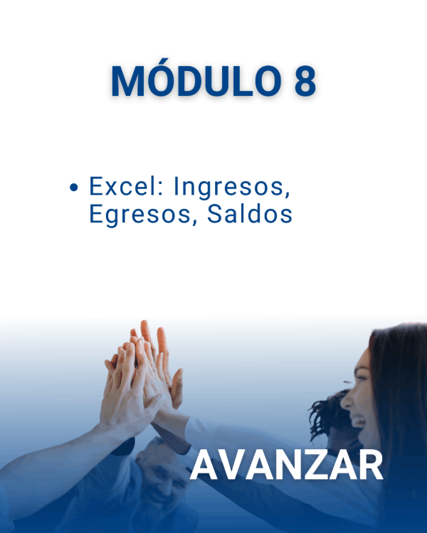 Producto - Excel: Ingresos, Egresos y Saldos