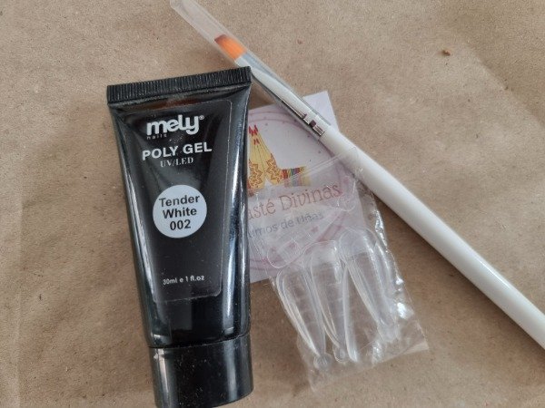 Producto - Combo polygel Mely blanco